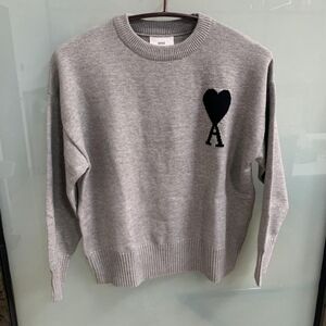 Ami Paris Gray Sweater